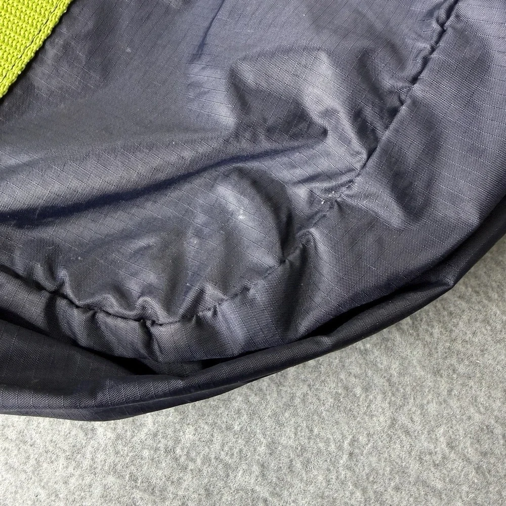 Y2K Gap Nylon Blue Green Duffle Gym Bag Overnight Weekend Travel Duffel Athletic